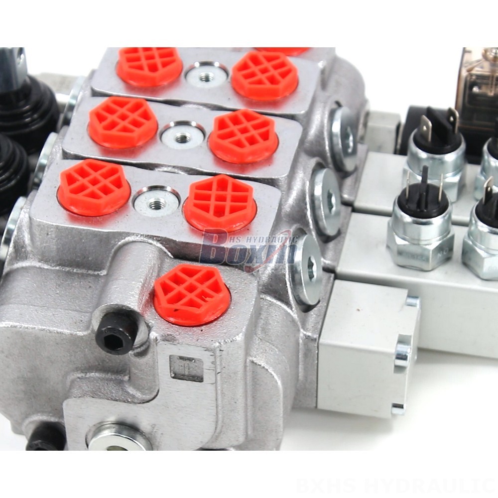 SD6 3-Spool Directional Valve: OEM & ODM Services Available - Hydraulic Valves detail image